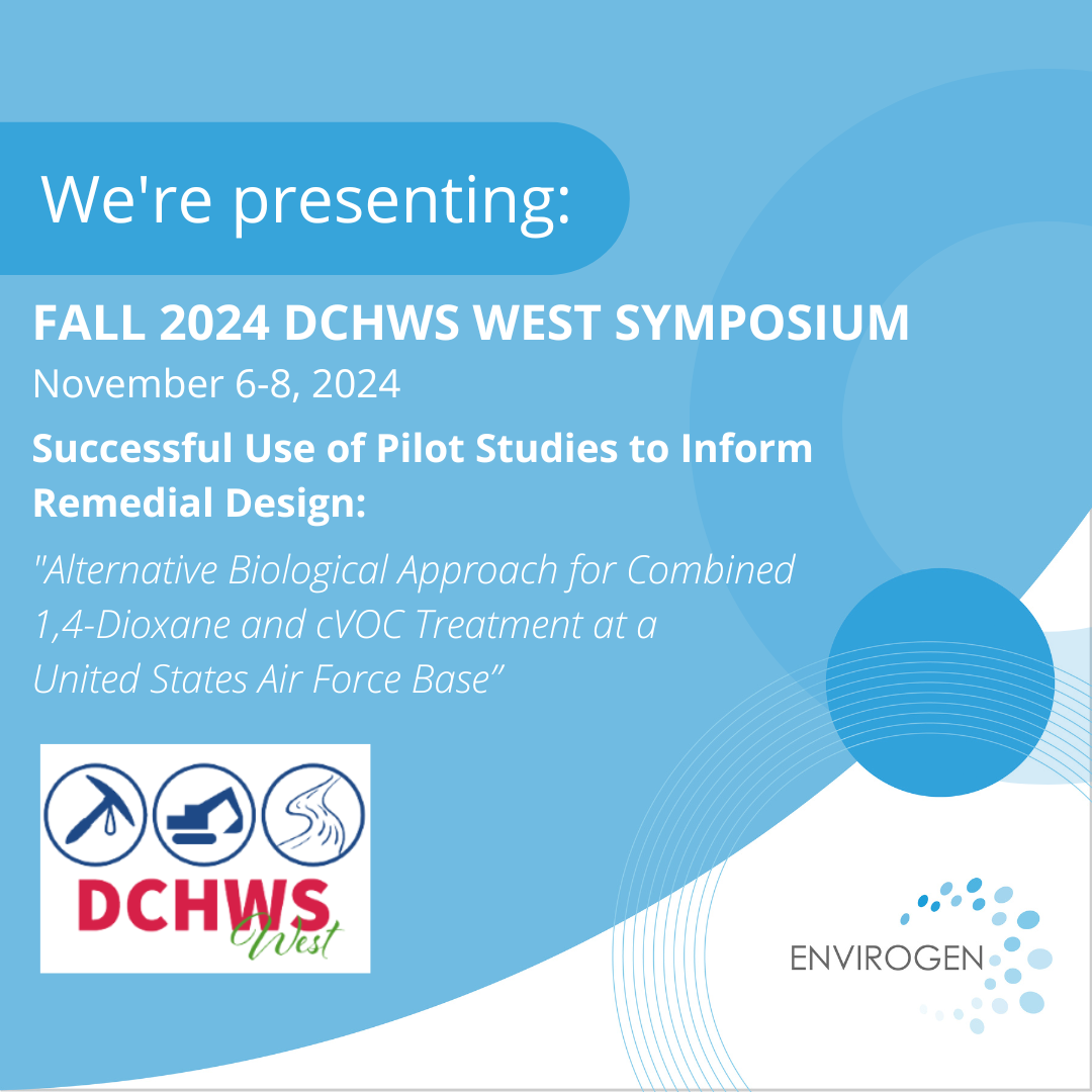 Envirogen Presenting at DCHWS – West